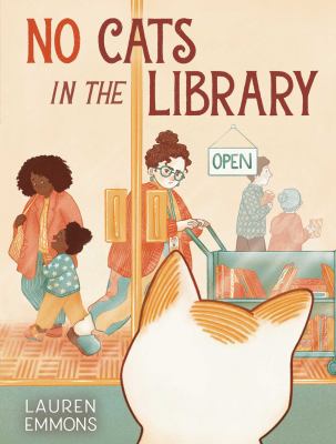 Cover of the picture book No Cats in the Library